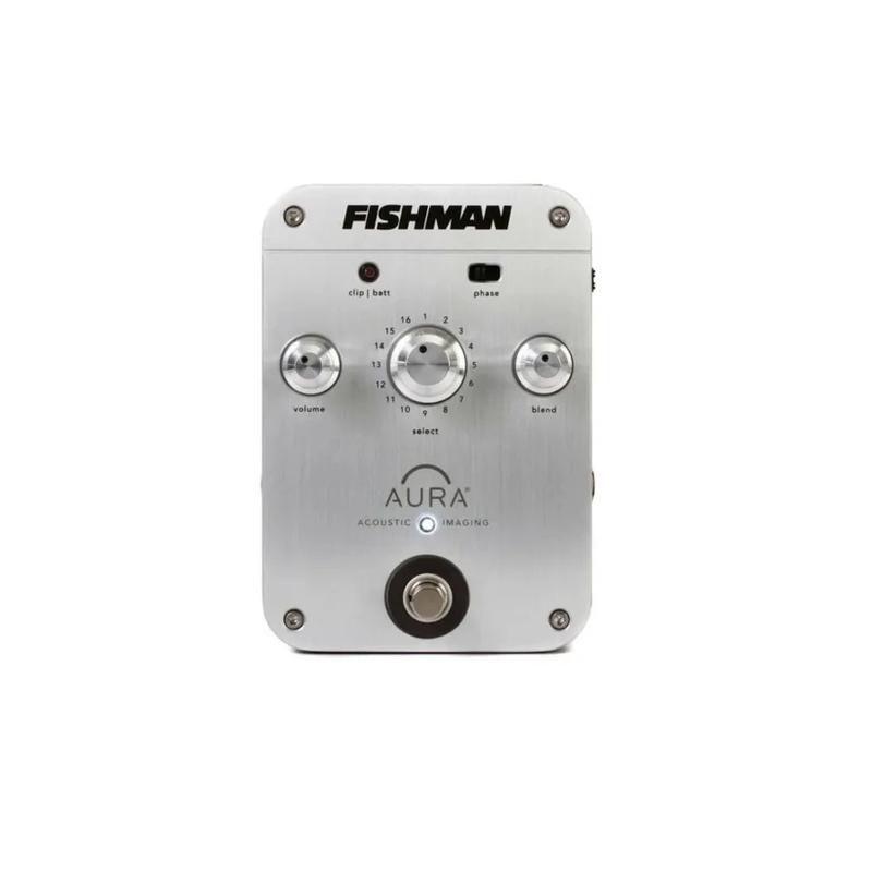 Pedal de Efeito Fishman Aura Sixteen Para Violão - Suporte para